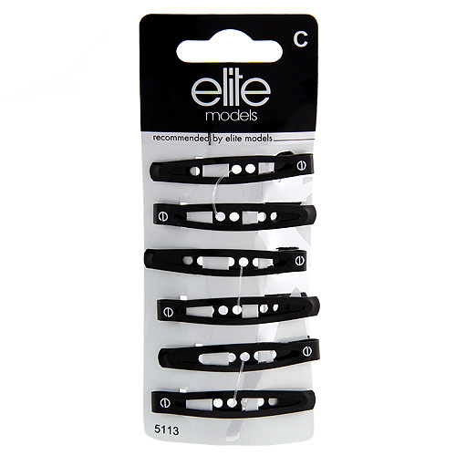 Pukačky 6ks Elite Models 6ks, černé, 5cm