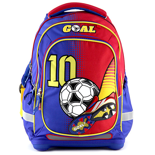 Školní batoh Goal modro-červený Gool