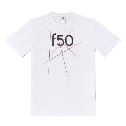 Tričko Adidas F50 Poly Tee | Bílá | S