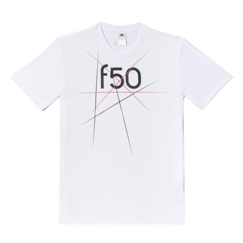Tričko Adidas F50 Poly Tee | Bílá | L