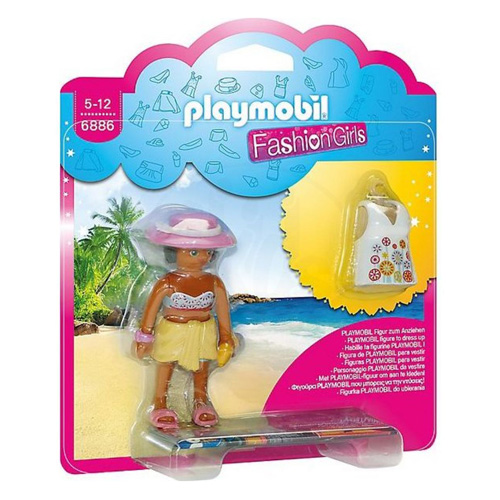 Dívka v plážových šatech Playmobil Módní přehlídka, 8 dílků