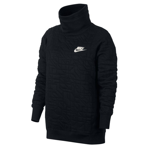 Nike W NSW FNL QUILT 10 | NSW OTHER SPORTS | WOMENS | HOODED LONG SLEEVE TOP | BL