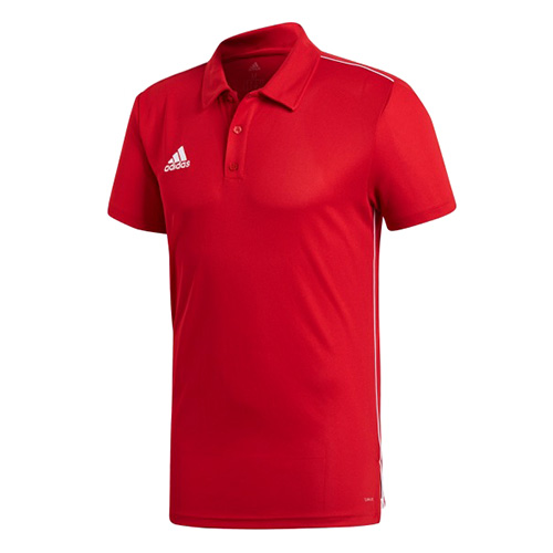 Tričko Adidas Core 18 polo | Červená | XS