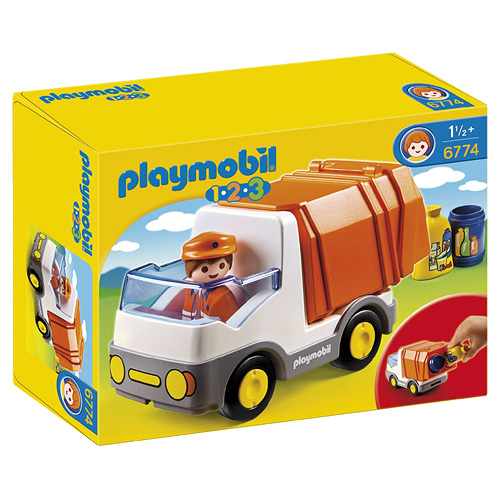 Popelářský vůz Playmobil 1.2.3