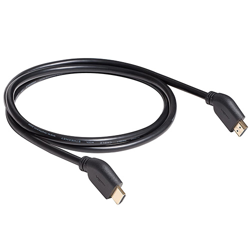 HDMI kabel Meliconi 497015, propojovací, 3840x2160 pixelů, kontakty z 24K zlata,