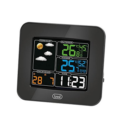 Meteostanice Trevi ME 3165RC, barevný LCD displej, hodiny, barometr hPa, °C/ °F