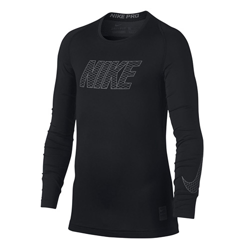 Dětské termo tričko Nike Pro Top | Černá | XS (122-128)