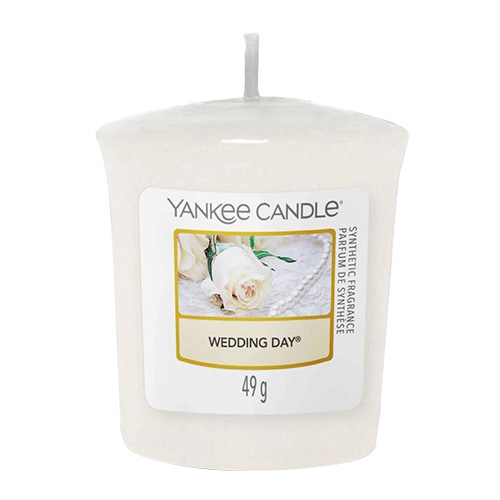 Svíčka Yankee Candle Svatební den, 49 g