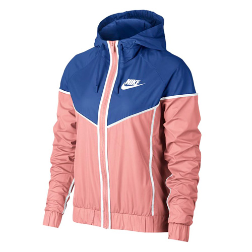 Nike W NSW WR JKT EXT NSW OTHER SPORTS | JACKET | BLEACHED CORAL/GAME ROYAL/WHIT |