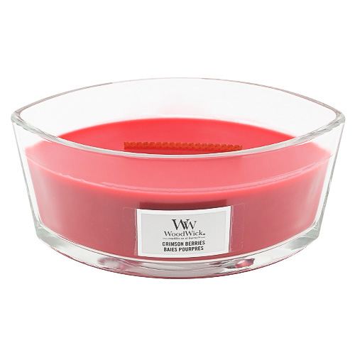 Svíčka dekorativní váza WoodWick Červená jeřabina, 453.6 g