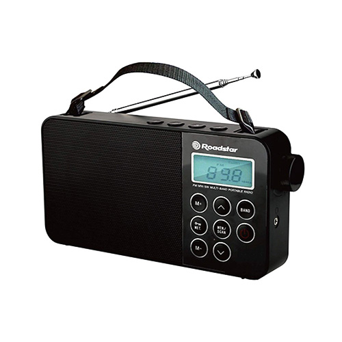 Přenosné rádio Roadstar TRA-2340PSW, FM/AM/SW, LCD displej, výstup na sluchátka, 230