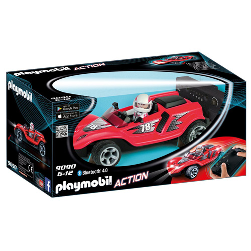 RC Rocket Racer Playmobil Svět motorů, červené