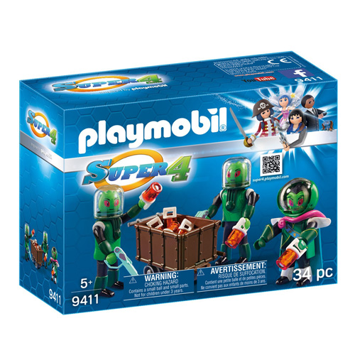Obyvatelé Sykronie Playmobil Super 4, 34 dílků