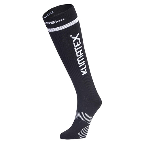 Kompresní ponožky Klimatex COMPRESS2 | Černá | 35-38 EUR | PN-COM2-900-003