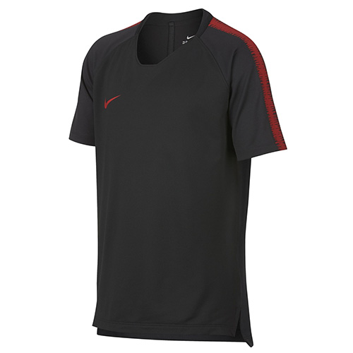 Dětské tréninkové tričko Nike Breathe Squad | Černá | L (147-158 cm)