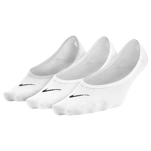 Dámské ponožky Nike Lightweight (3 páry) | Bílá | M (38-42)