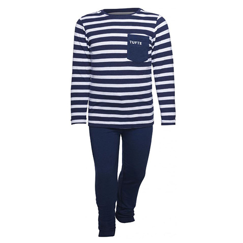 Dětské pyžamo Tufte Bamboo Rayon | námořní modré | 134-140