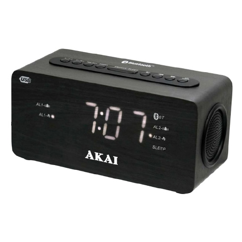 Rádiobudík AKAI ACR-2993, FM PLL, alarm, snooze, LED displej, časovač