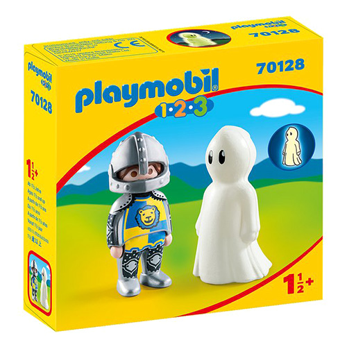 Rytíř a duch Playmobil 1.2.3, 2 dílky