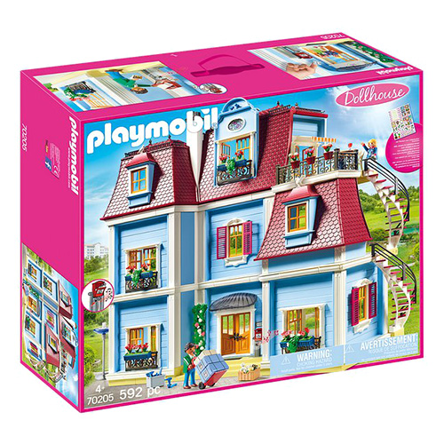 Velký dům pro panenky Playmobil Domečky pro panenky a příslušenství, 592 dílků