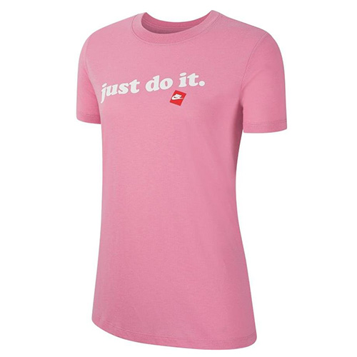 Dámské tričko Nike Sportswear Just Do It | Růžová | L