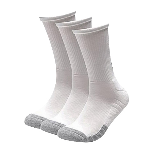 Ponožky Under Armour Heatgear Crew-Wht Muži | Pánské Ponožky | Bílá | 1346751-100-M