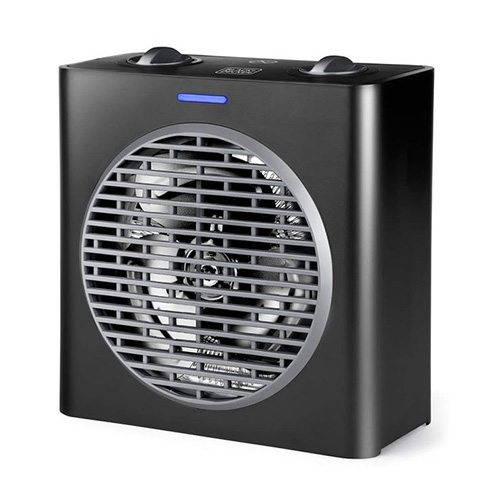 Topný ventilátor Black+Decker BXSH2003E, 2 nastavitelné teploty, Turbo funkce, bezpečnostn