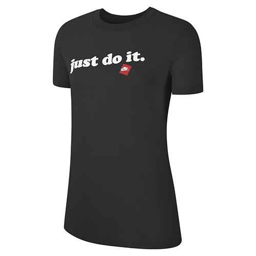 Dámské tričko Nike Sportswear Just Do It | Černá | L