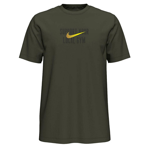 Tričko Nike Dri-FIT Swoosh Training | Khaki | S