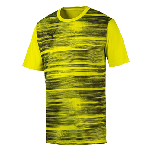 Tričko Puma Graphic Shirt Core | Žlutá | XL