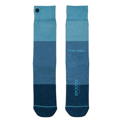 Ponožky XPOOOS Essential Bamboo | Modrá | 39-42 EUR