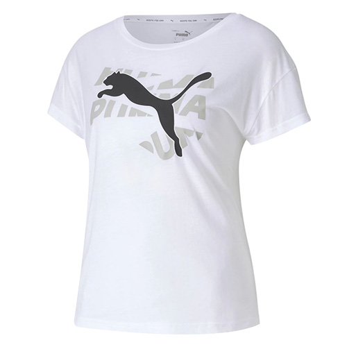 Puma Modern Sports Graphic Tee 583536 | 02 | Female | white | S
