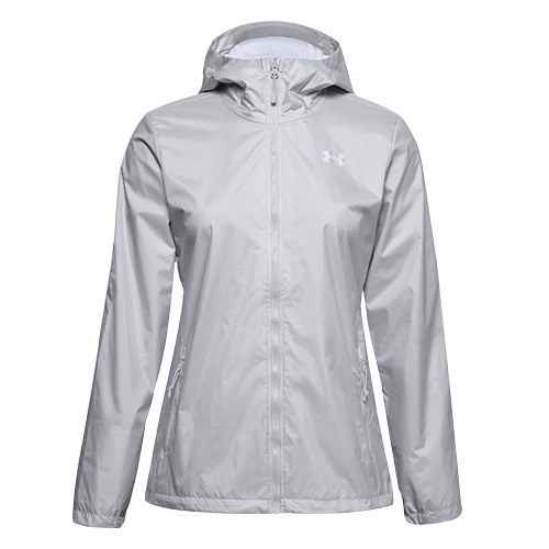 Under Armour UA Forefront Rain Jacket-GRY 1321443-015 | MD