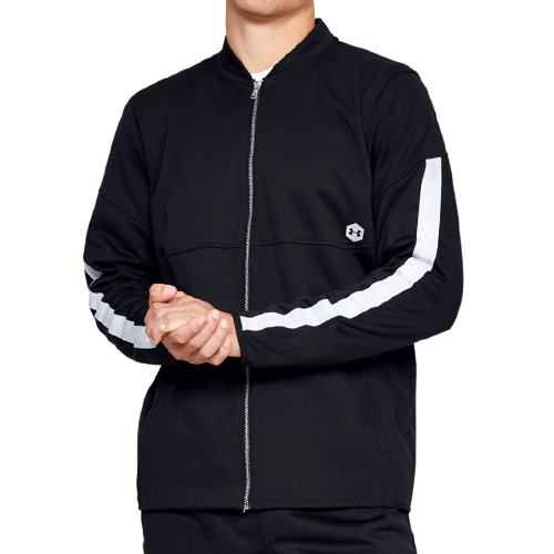 Under Armour Athlete Recovery Knit Warm Up Top - L