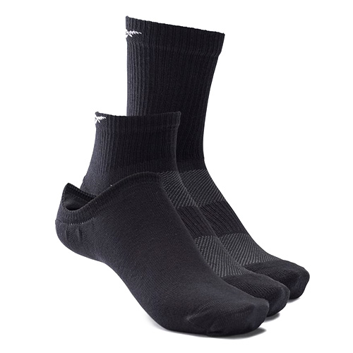 Pánské ponožky Reebok TE ALL PURPOSE SOCK | GH0404 | černá | S