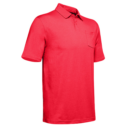 Under Armour CC Scramble Polo-RED | 1321111-628 | LG