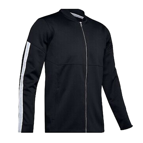 Under Armour Athlete Recovery Knit Warm Up Top-BLK | 1344135-001 | XXL