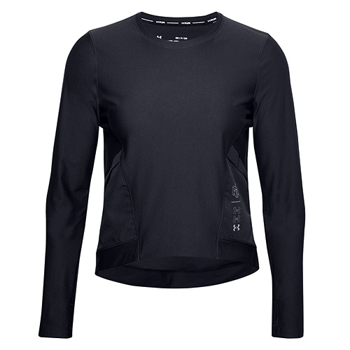 Under Armour UA Run Anywhere Cropped LS-BLK | 1359797-001 | LG