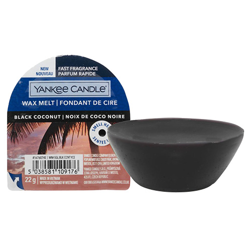 Vonný vosk Yankee Candle Černý kokos, 22 g