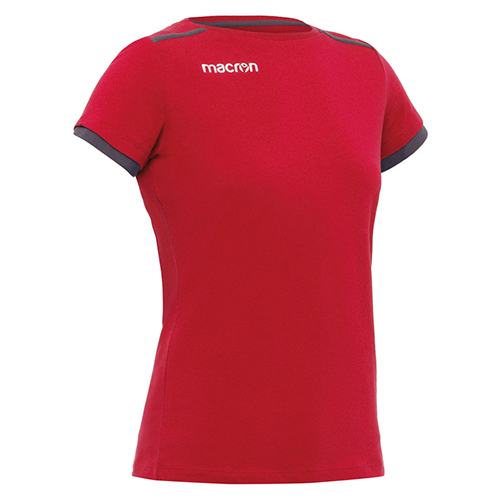 Dámské tričko Macron VIOLIN T-SHIRT WOMAN RED/WHT | 90240201 | L