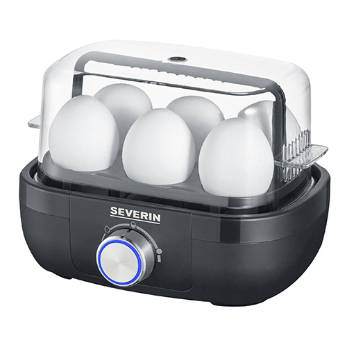 Vařič vajec Severin EK 3166, 420W, černý, 1 - 6 vajec