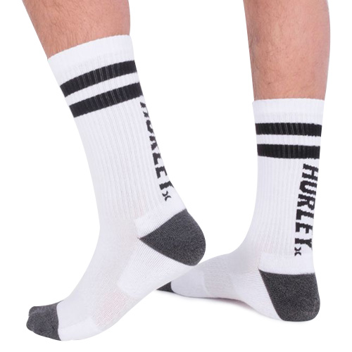 Pánské ponožky Hurley Extended Terry | MSOEU00001 | 107 | EU 44 - 47,5 | UK 9 - 12