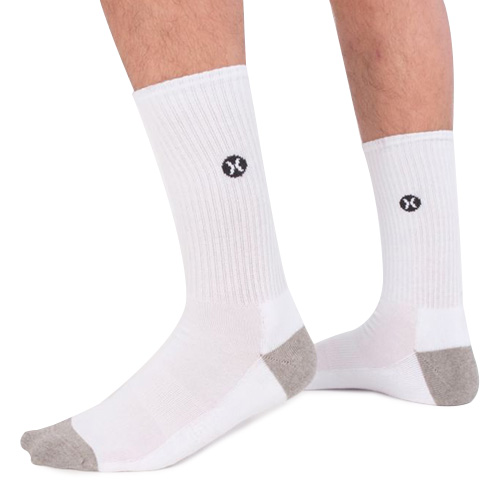 Pánské ponožky Hurley Icon 1/3 Terry Crew | MSOEU00003 | 107 | EU 42,5 - 45 | UK 8