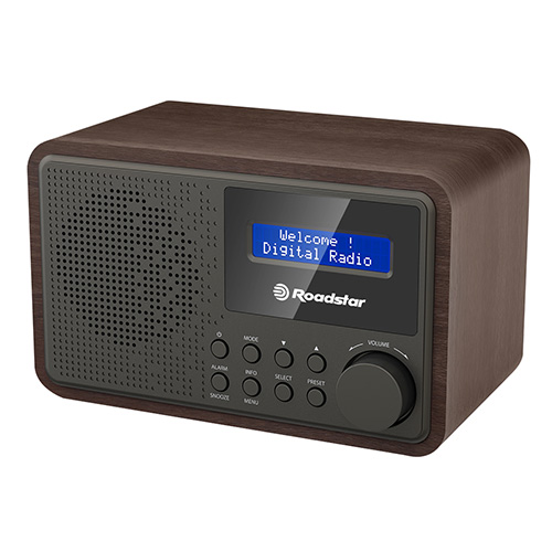 Rádio Roadstar HRA-700D+/WD, retro, DAB+/FM,LCD, AUX