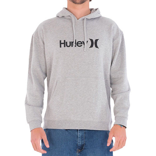 Pánská mikina Hurley OAO Solid Core | HAMFL1000 | DK GREY HTR | L