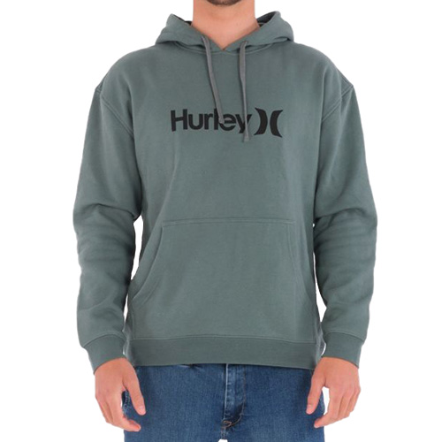 Pánská mikina Hurley OAO Solid Core | HAMFL1010 | SEA PINE | XXL