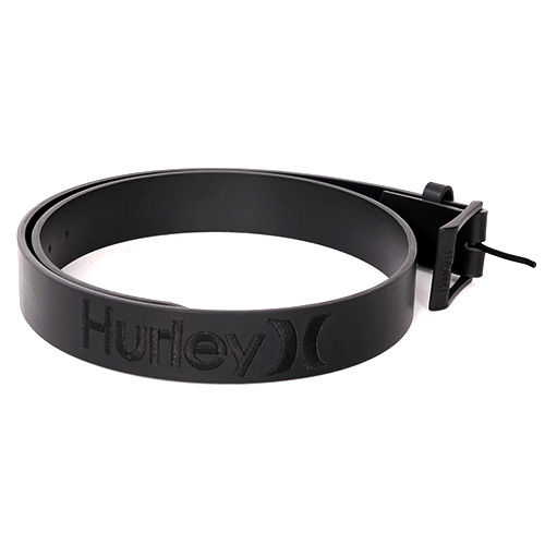 Pánský pásek Hurley One And Only Leather | HAUSOOLB | BLACK | 1SIZE