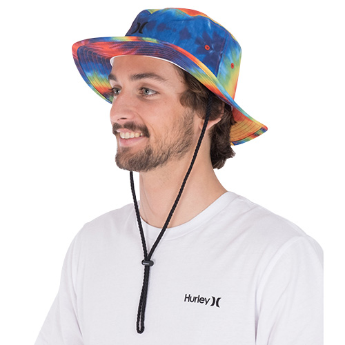 Pánský klobouk Hurley M PRIDE BOONIE | HIHM0085 | BRIGHT CRIMSON | L/XL