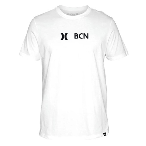 Pánské triko Hurley Icon BCN | MTSPBCNE | WHITE | XL