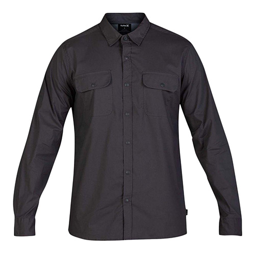 Pánská košile Hurley Penninsula Workshirt | AQ4866 | DARK GREY | XL